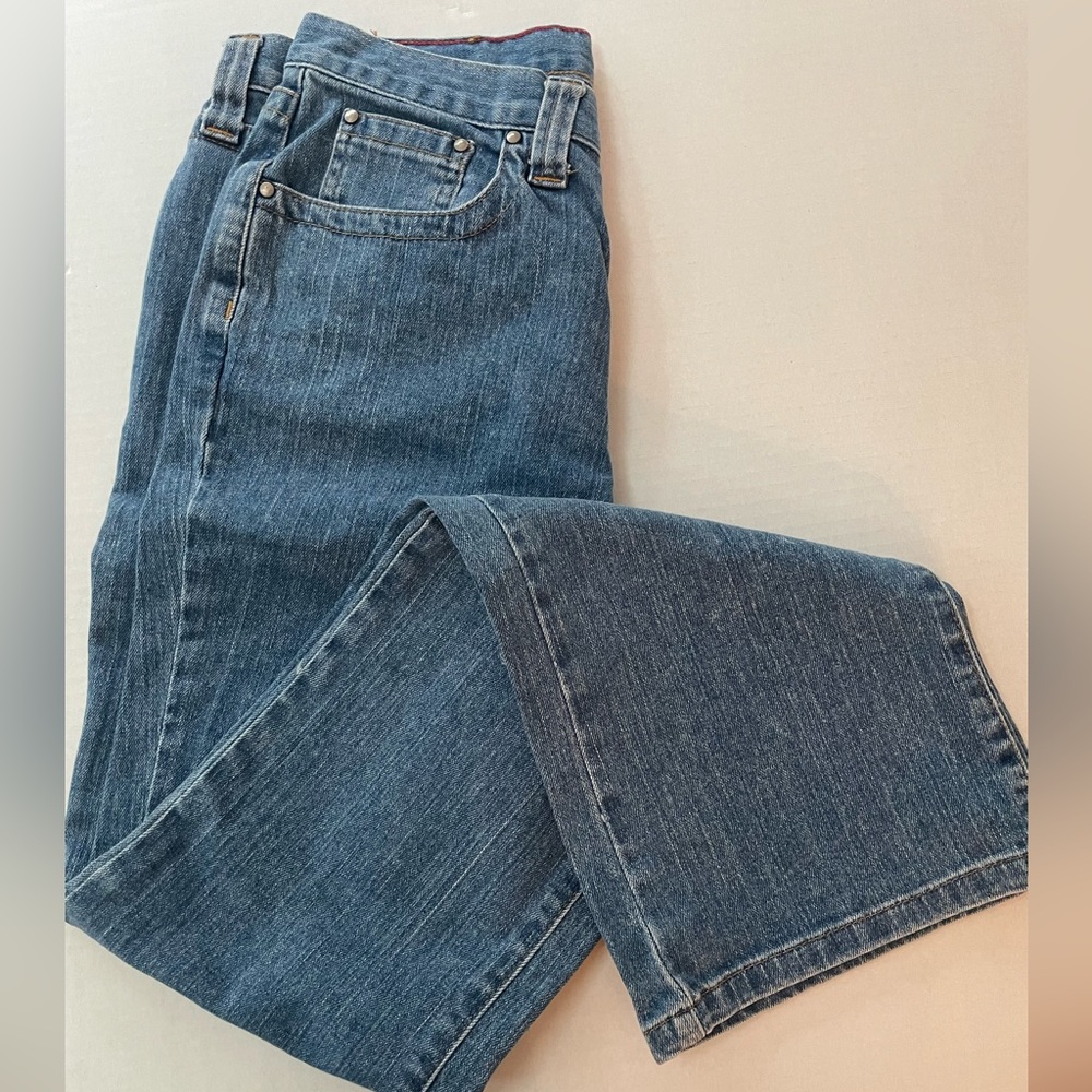 Vintage Tommy Hilfiger Jeans Stretch Hipster Boot Cut Jean 5-Pocket Size 8